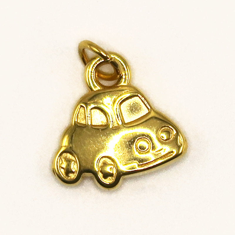 Gold Car charm