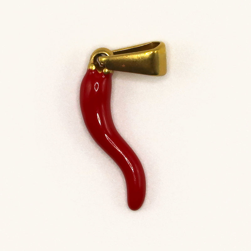 Gold Chilli charm