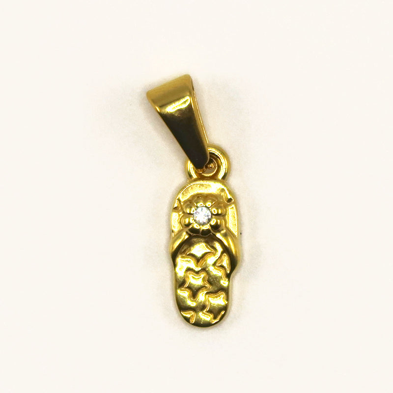 Gold Flip Flop charm