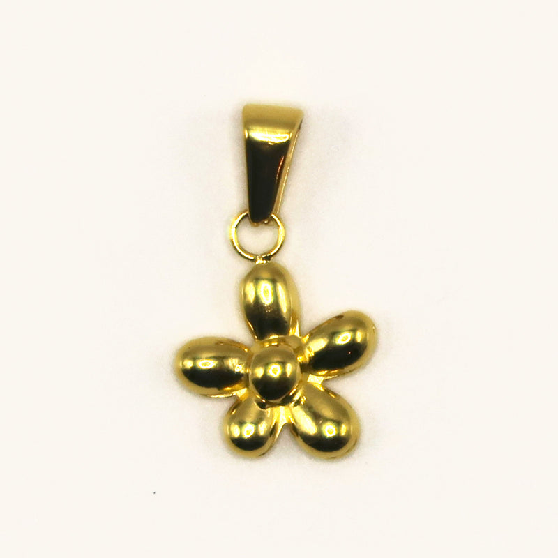 Gold Flower charm