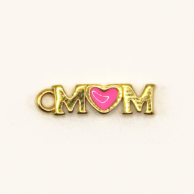 Gold Mom charm
