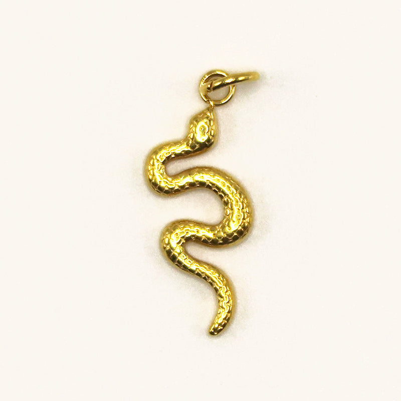 Gold Snake charm