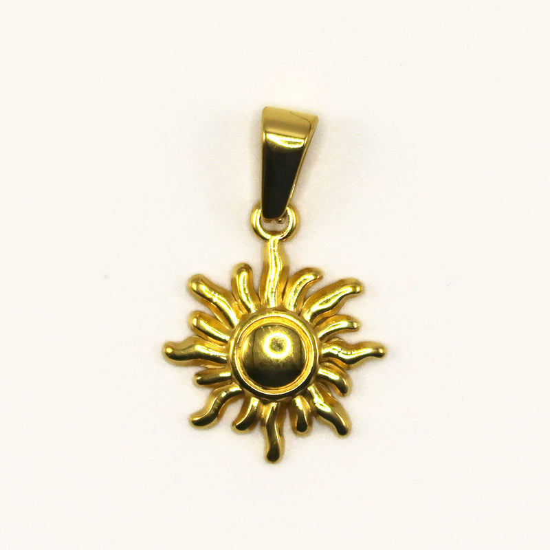 Gold Sun charm