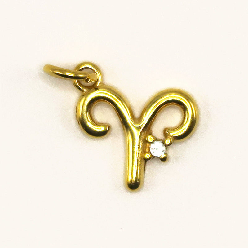 Aries zodiac charm